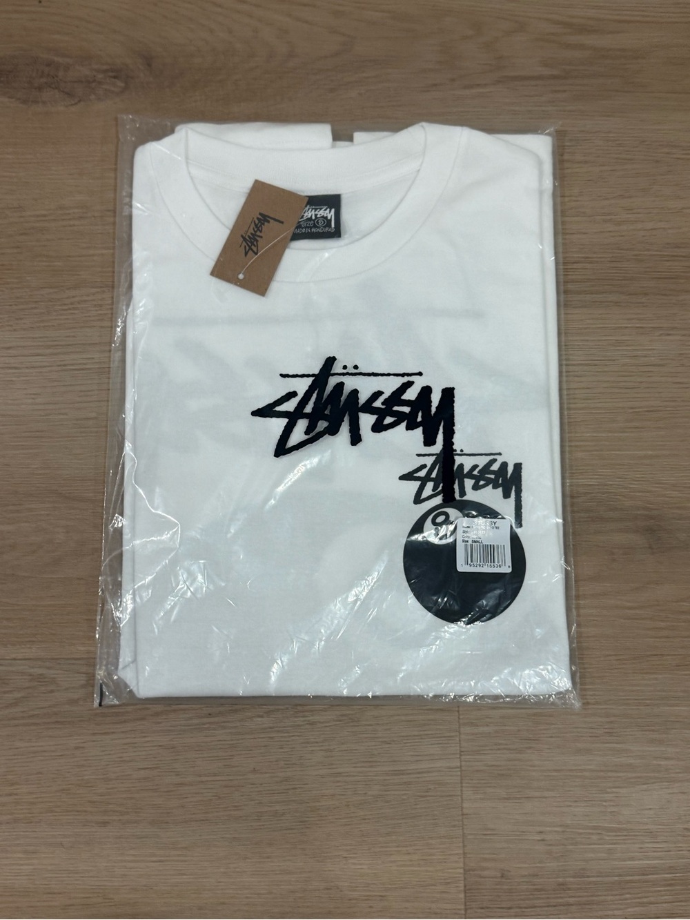 Stussy 8 ball White T-Shirt